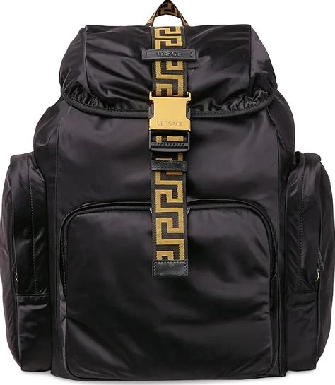 versace greca backpack